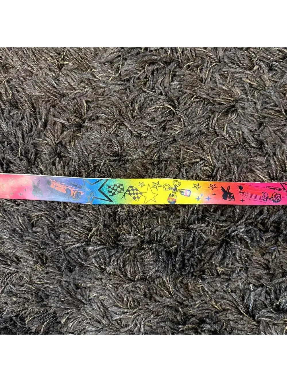 Rainbow Scene Graphic Belt
